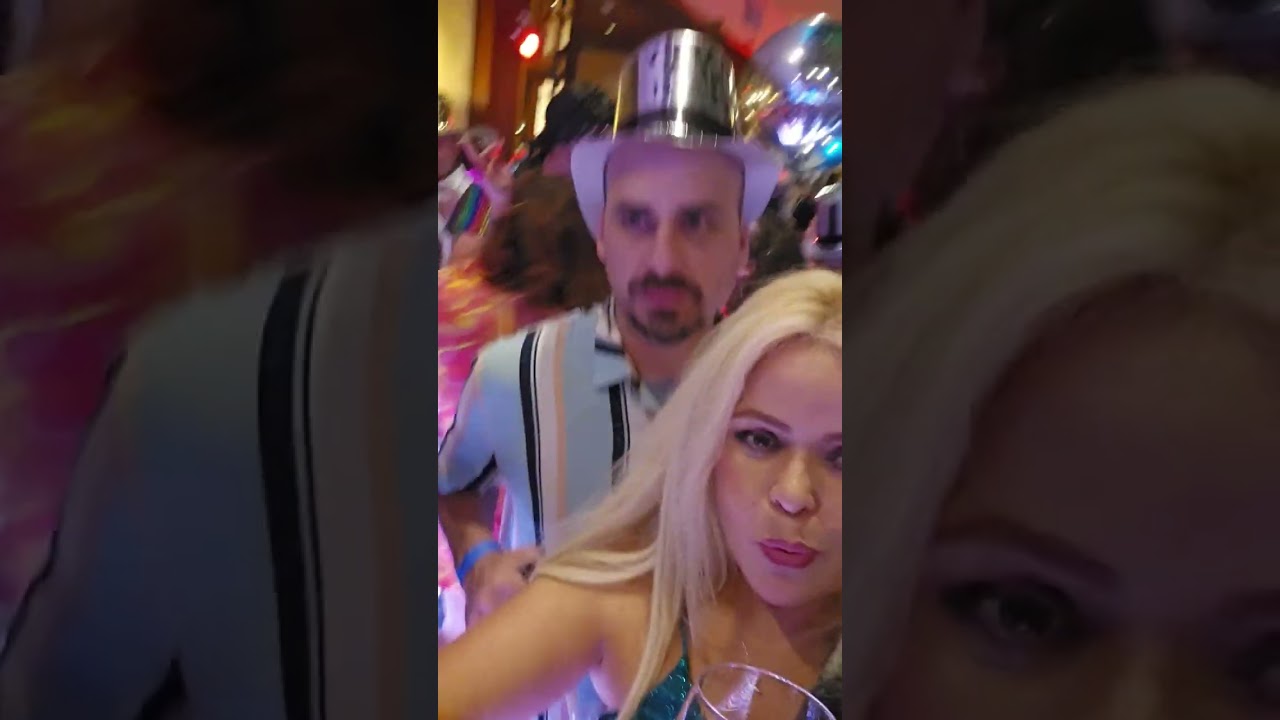 Elisa Brown party for New Year's 