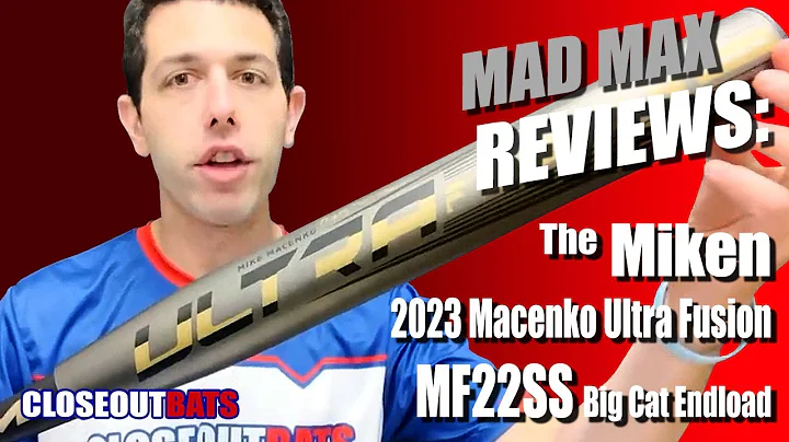 Miken Sports Mike Macenko Ultra Fusion Big Cat Endload Slowpitch Bat SSUSA MF22SS 2023 Tech
