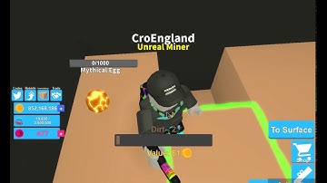 Roblox Mining Simulator- 1 Mythical Egg Unboxing