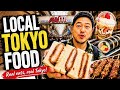 Tokyo Street Food in a Local Neighborhood Most Tourists Miss