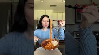 CHEESY SPICY NOODLES MUKBANG #spicynoodles