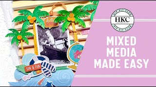 MIXED MEDIA LAYOUTS MADE EASY - ANKE KRAMER - JULY 2024 HIP KITS