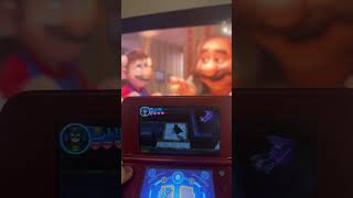  Super Mario Bros i’m watching the movie and playing the Batman two on my Nintendo 3DS 