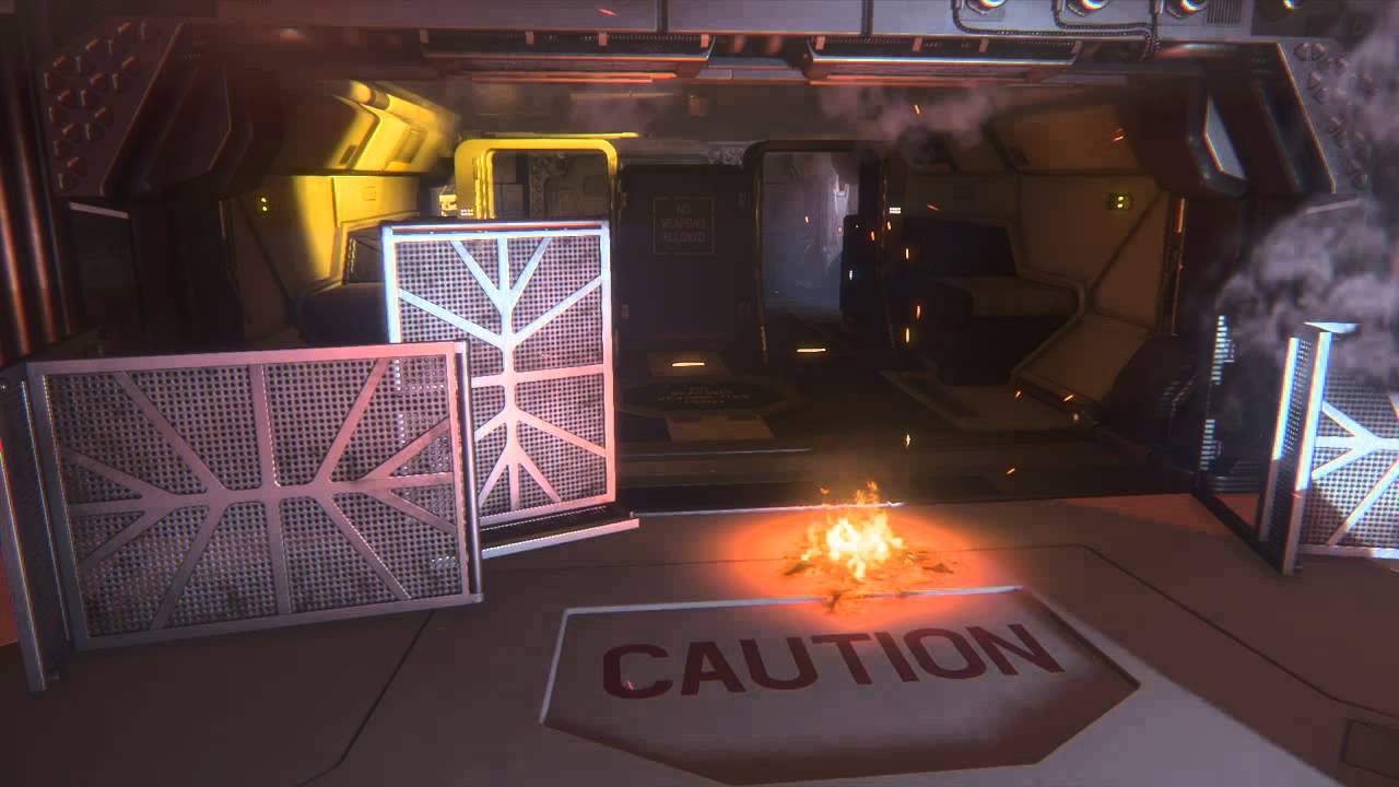 Alien: Isolation I'm on fire!! - YouTube