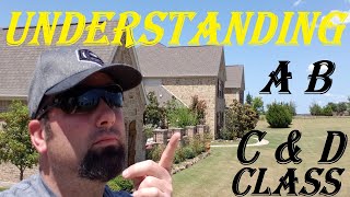 Understanding A B C and D Class Neighborhoods -Investing For Beginners