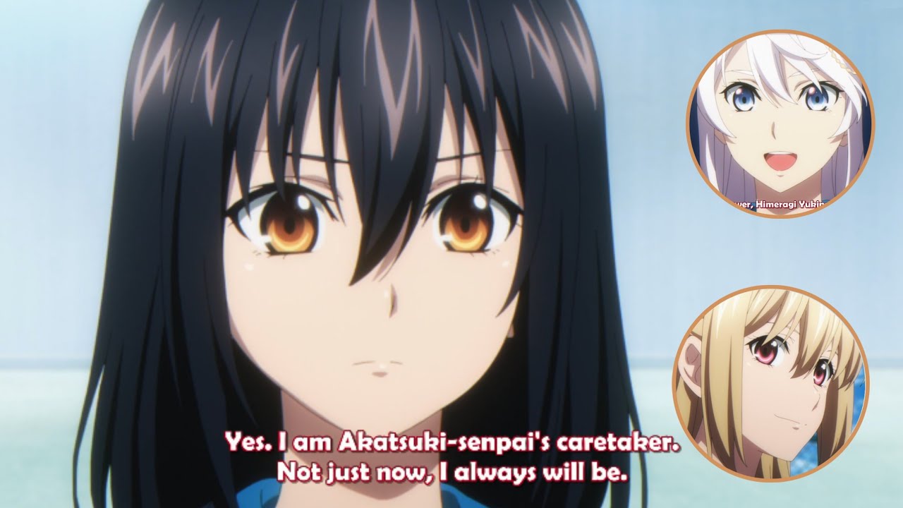 Asagi confesses her love to kojo, strike the blood S5 ep.2