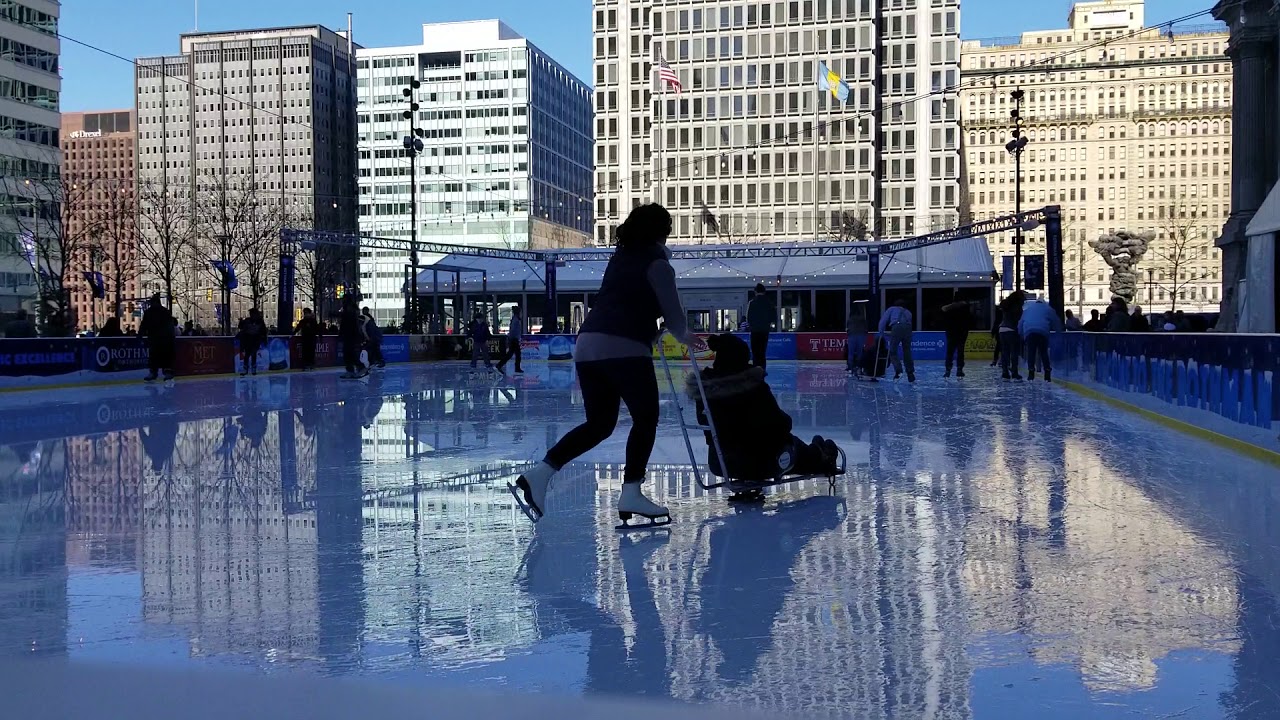 Ice Skating Rink at Philadelphia City Hall