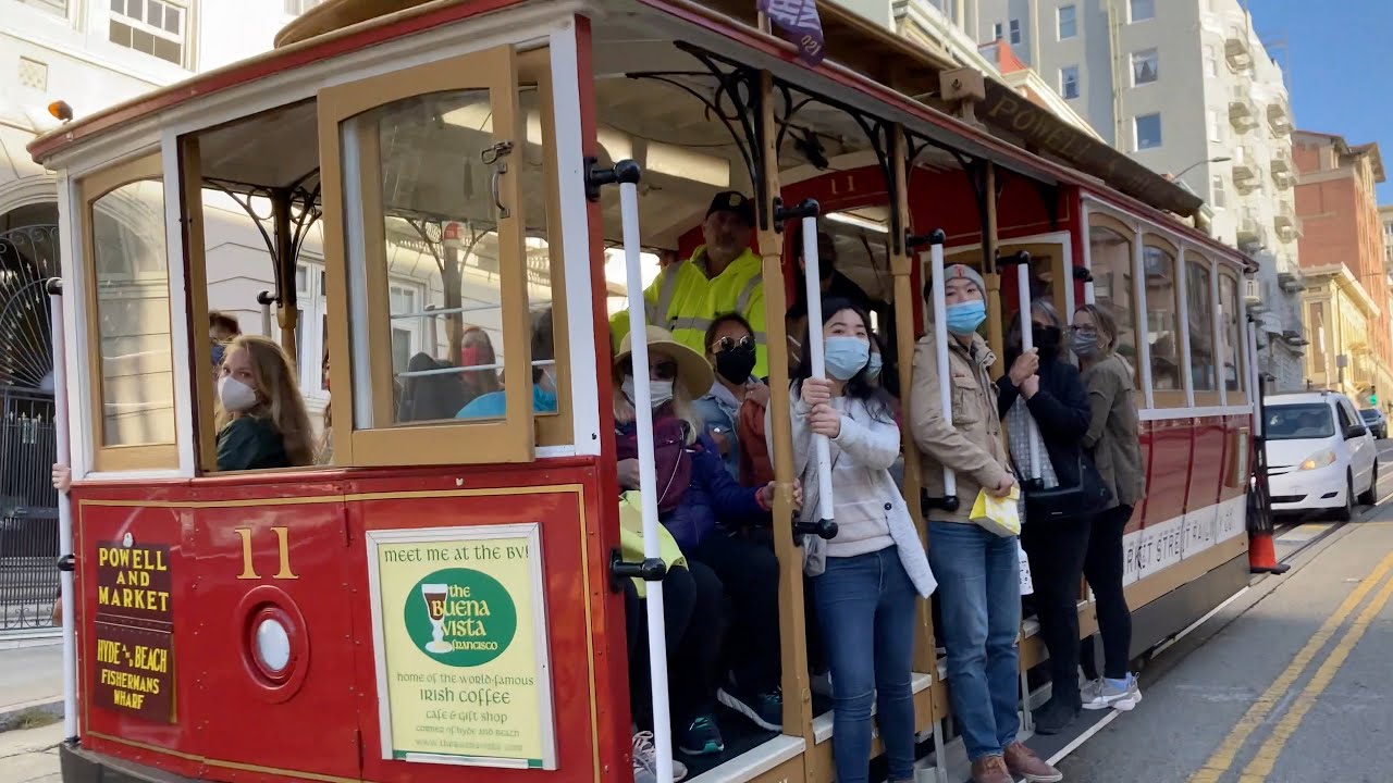 Powell-Hyde Cable Car Ride from Fisherman’s Wharf to Union Square San Francisco California