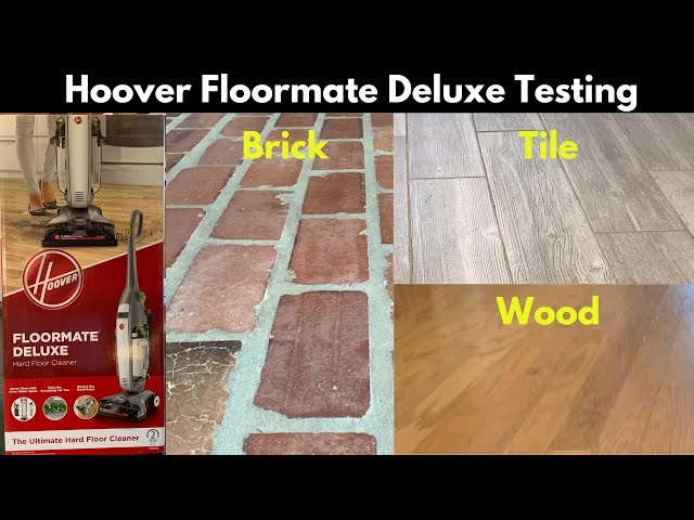 Hoover FloorMate Deluxe Hard Floor Cleaner Machine, FH40160PC and Hoover  Renewal Multi Surface Floor Cleaner AH30428