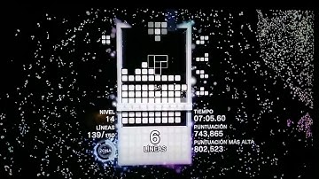 Tetris Effect Connected - My third Ultimatris on Zone Marathon with half zone meter