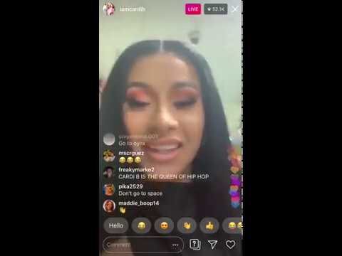 Cardi B Nip Slip