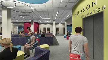 Hudson County Community College Student Union Fly Thru