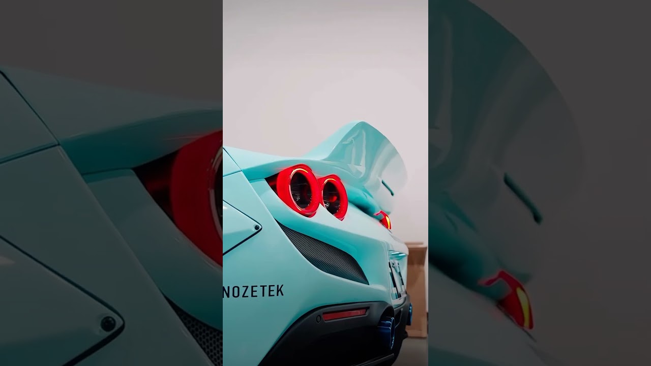 Ferrari F8 Tributor with duck tail 😍💗