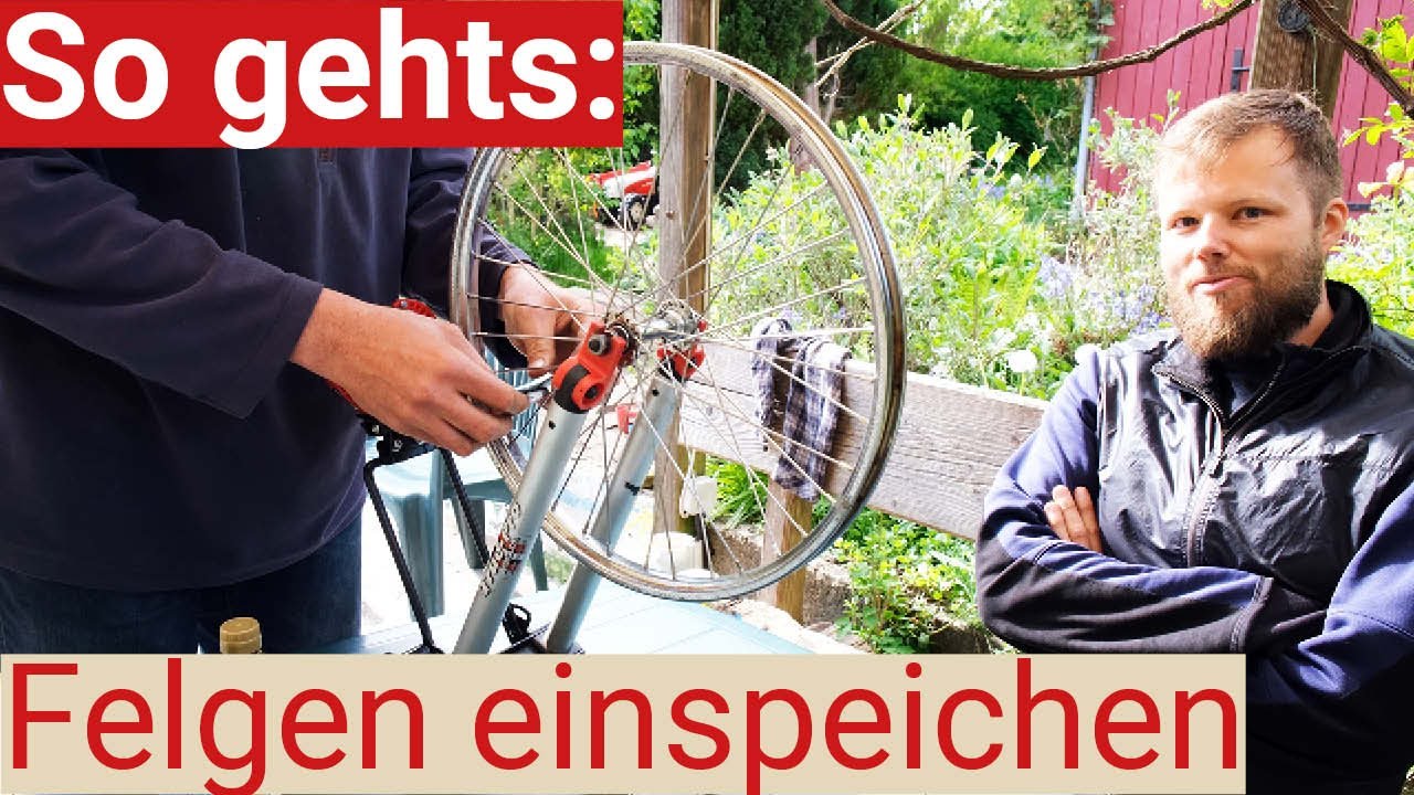 Laufräder neu einspeichen: Nichts für ungeduldige Mathe-Legastheniker