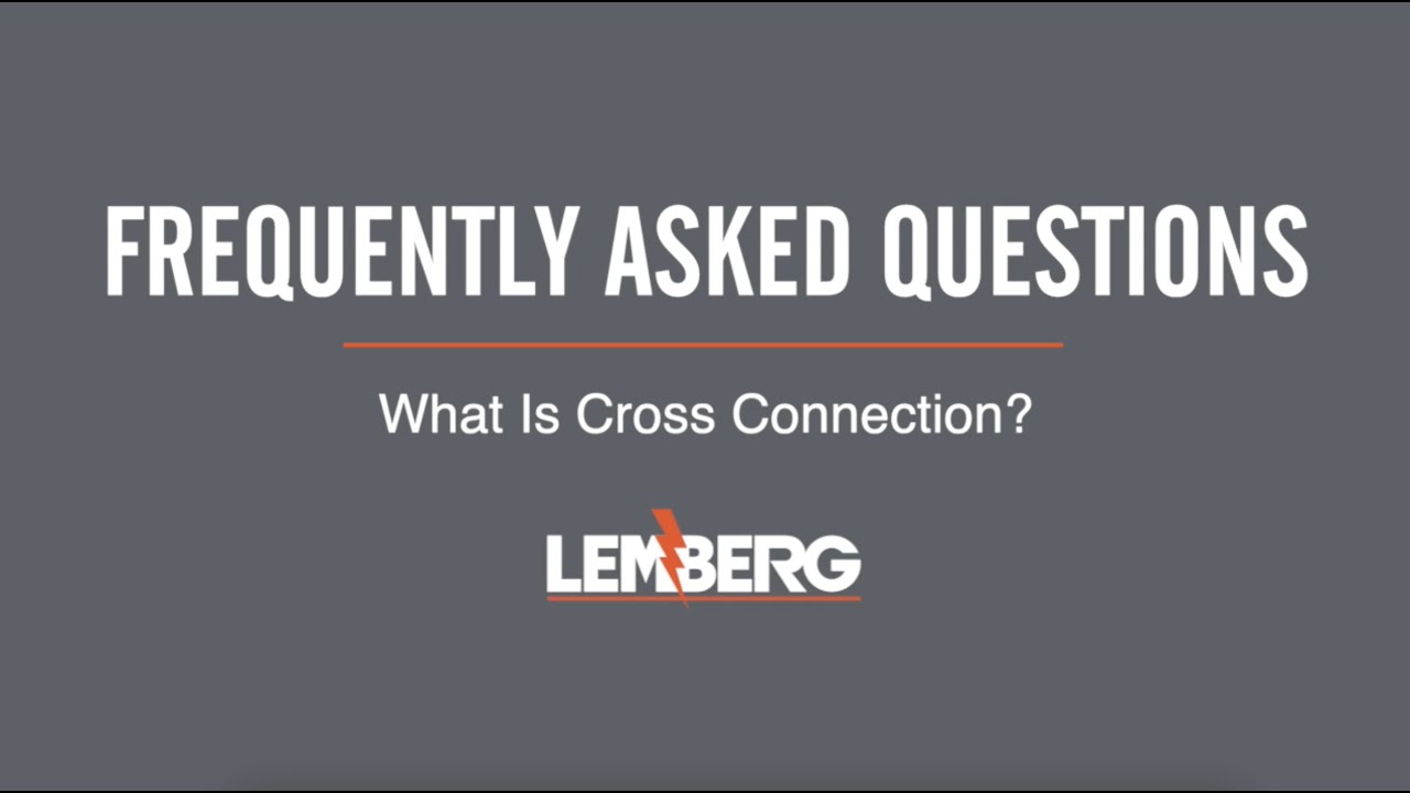 Data Communication FAQ: What Is Cross Connection? - YouTube