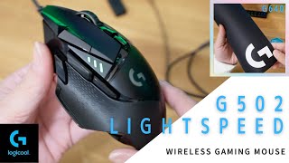 Logicool G】G502 LIGHTSPEED ワイヤレスゲーミングマウスと