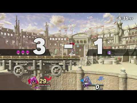 回避不可能なファルコンキック【スマブラSP】 - YouTube
