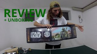 Star Wars The Mandalorian x Element Skateboard 8.0 / REVIEW