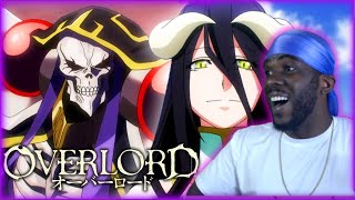 TOP TIER INTROS! | FISRT TIME Reacting to All OVERLORD Openings (1-4)