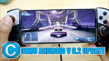 NEED FOR SPEED MW CEMU ANDROID V0.2 STILL RANDOM CRASH