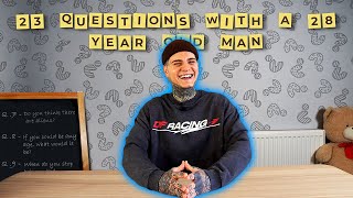 Asking a 28 Year Old Man Life Questions
