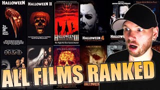 Ranking the Entire HALLOWEEN FRANCHISE!