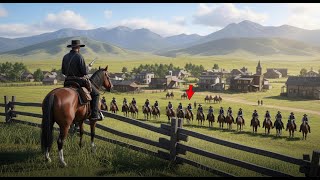 Outlaws Tried to Seize the Frontier Until the Giant Gunslinger Rode In Make Every Man Face His Gun.