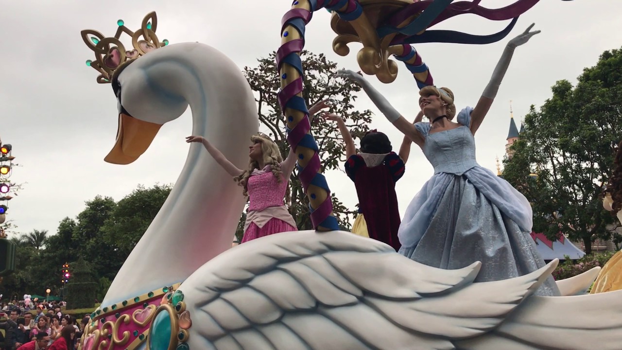 Hong Kong Disney Land Flights of Fantasy Parade.