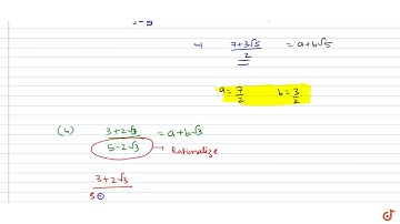 If both `a` and `b` are rational numbers then find the value of  `a` and `b` in each of the fo