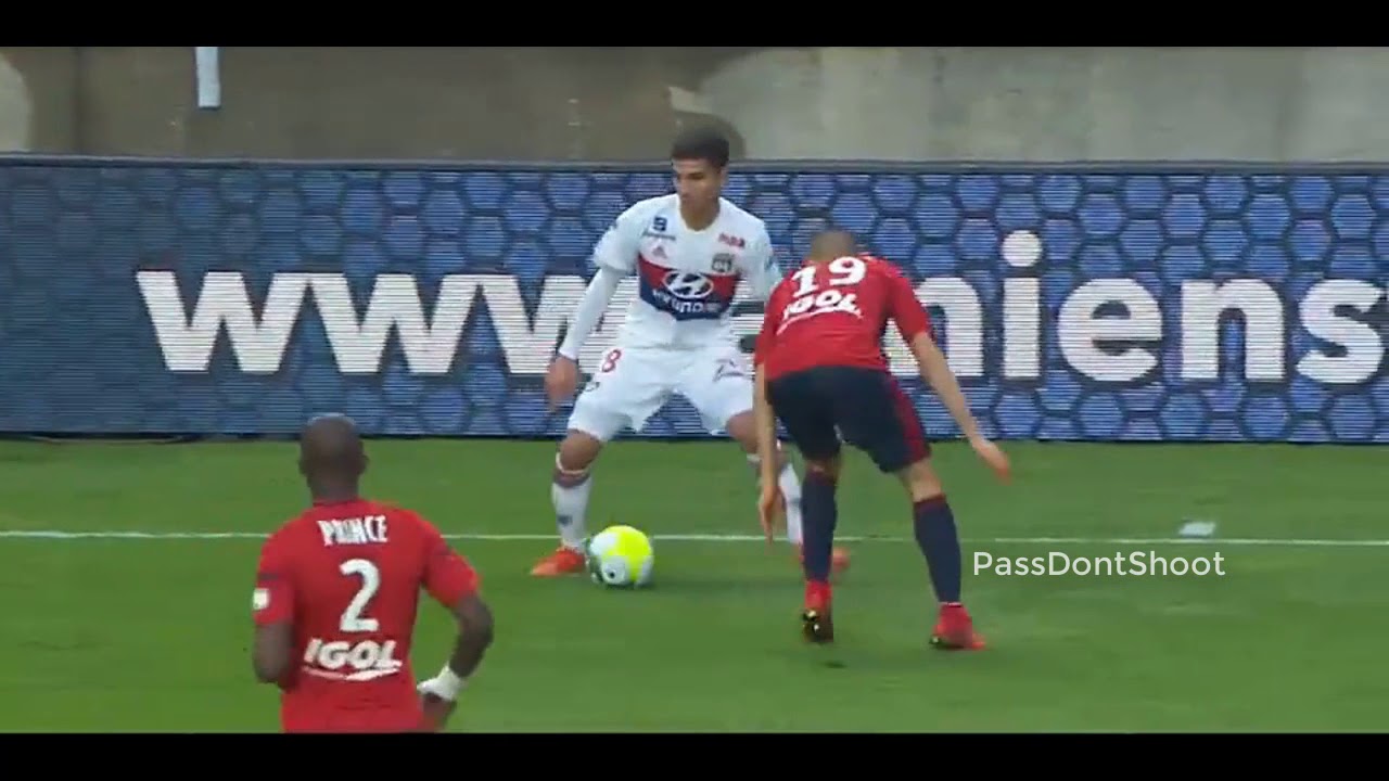 Houssem Aouar - Olympique Lyon (2017/18) - Magnificient Goals, Assists, Skills, Passes