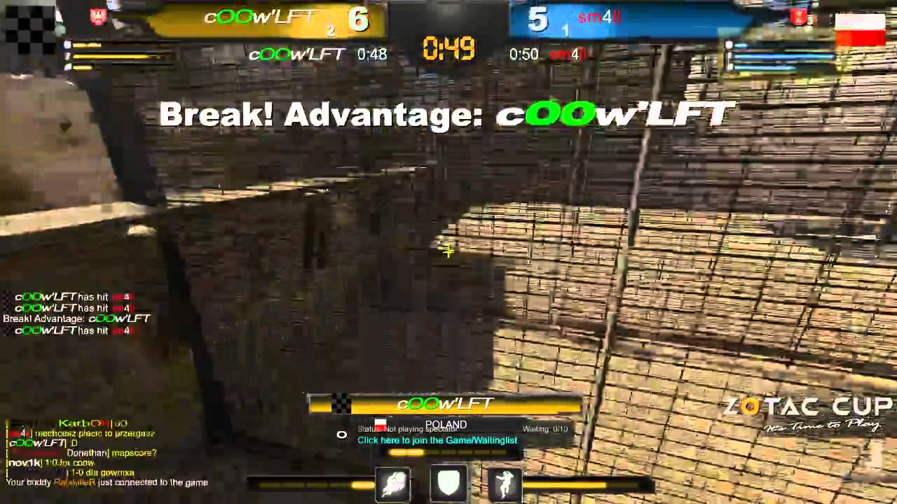 cOOw vs. sm4ll - semi final  - ZOTAC ShootMania Cup #8