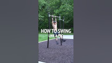 HOW TO SWING ON A BAR | Like a pro #calisthenics #bodyweightexercise #howto #swing