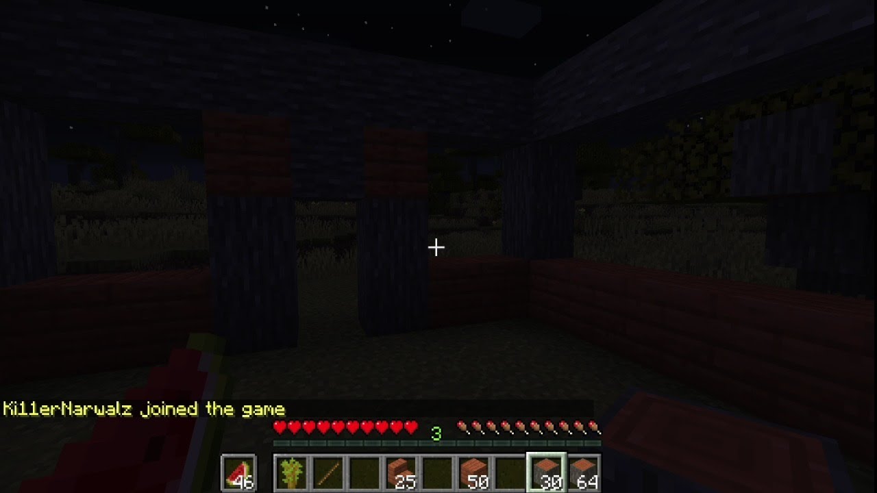Playing Minecraft live on @saf gaming server