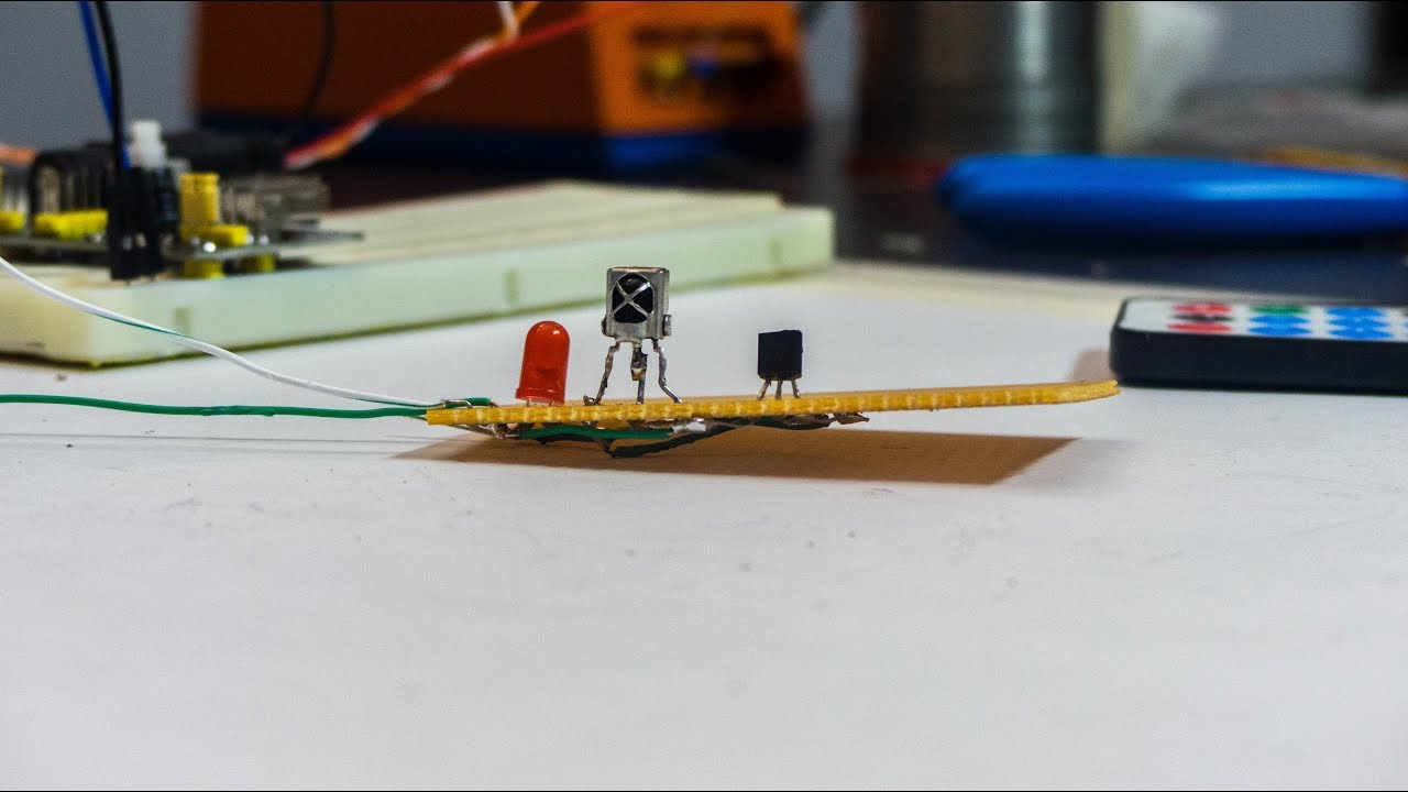 IR-Infrared Detector | Simple project for electronic students. - YouTube