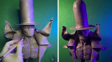 Sculpting SPAWN GUNSLINGER in CLAY Timelapse | How to make SPAWN