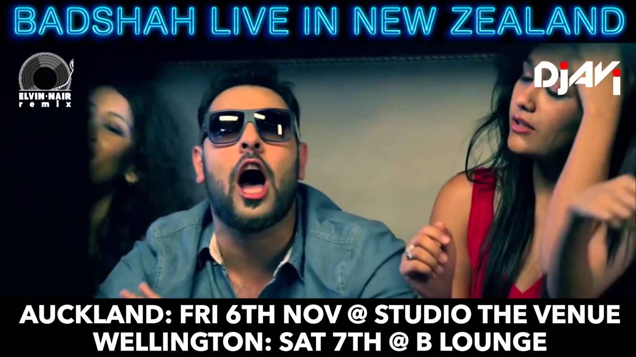 BADSHAH MASHUP NZ TOUR 2015   DJ AVI  DJ ELVIN NAIR