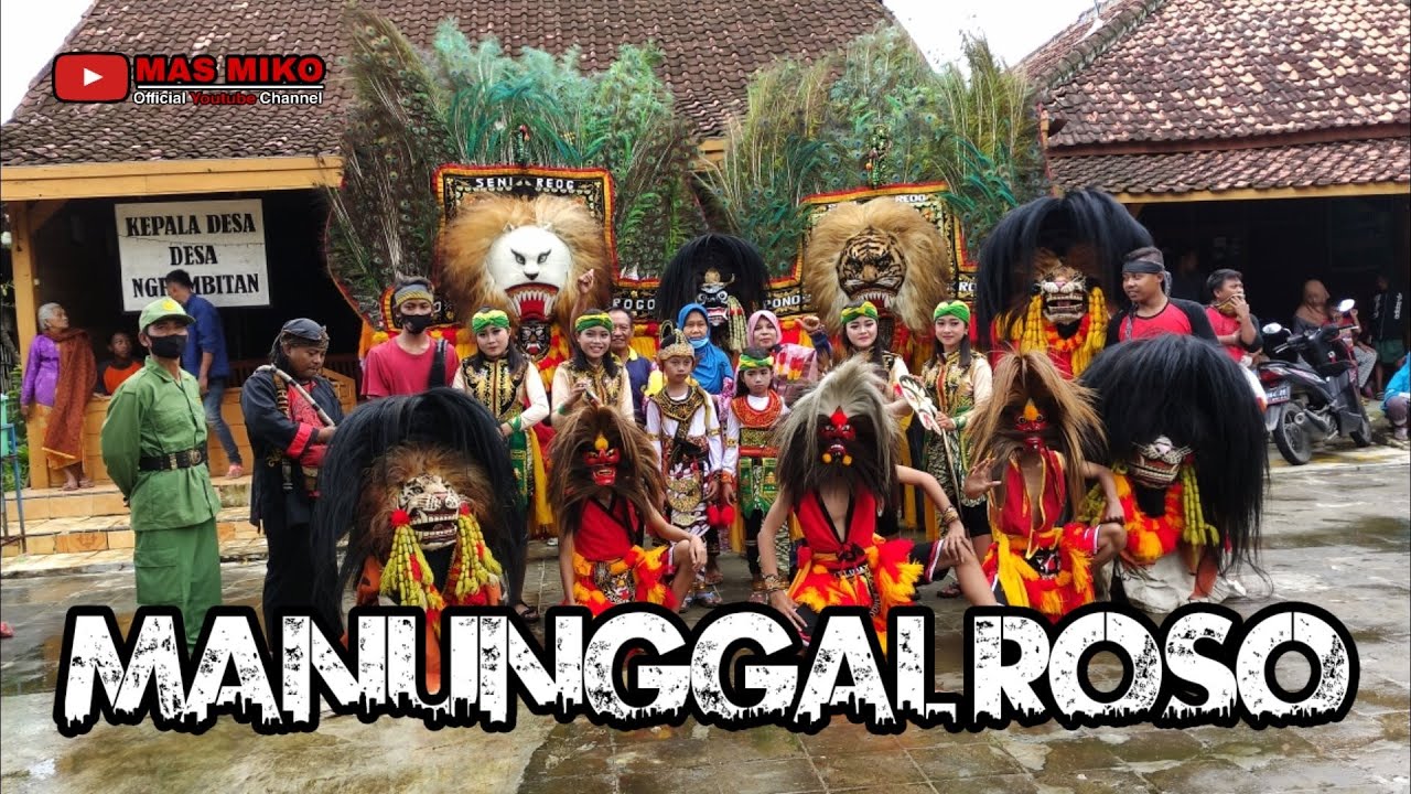 VIDEO Terbaru Kirab Barongan MANUNGGAL ROSO//Live Ngrambitan Japah
