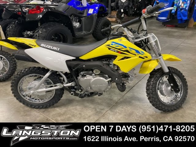2022 SUZUKI DR-Z50 - MSRP $2209.00 + FEES. LANGSTON MOTORSPORTS 