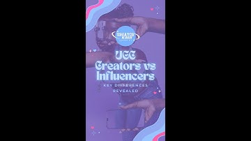 UGC Creators vs Influencers: Key Differences | Kreator Kash