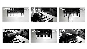 Making piano beat with AKAI MPK mini