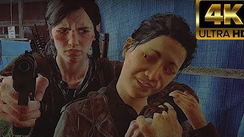 The Last of Us 2 4k Intense Gameplay in Slow Motion