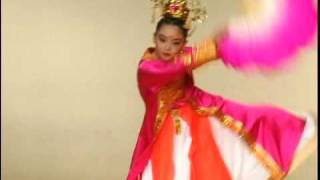 Chinese Fan dance Catherine Yang 楊凱琳 9Years 中國古典舞-扇子舞ファンダンス