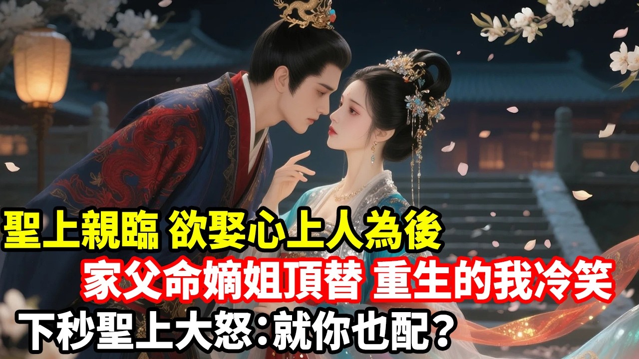 聖上親臨，欲娶心上人為後，家父命嫡姐頂替，重生的我冷笑，下秒聖上大怒：就你也配？