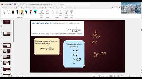 2.11 Logistic Growth Functions