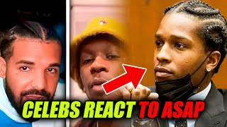 Celebs React To ASAP Rocky Being Found Not Guilty