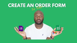 Create an order form for clients with Google Workspace & Document Studio