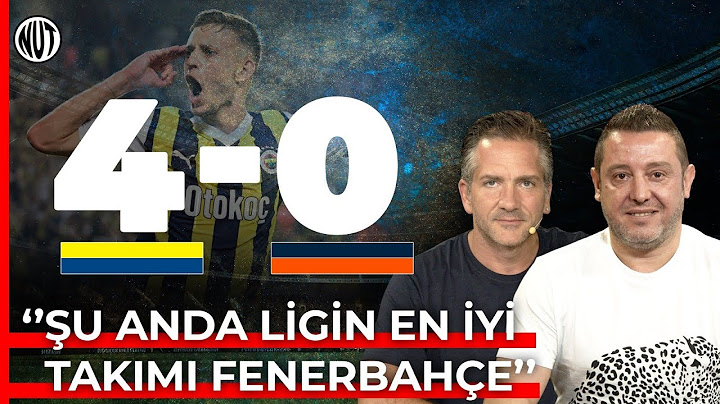 Fenerbahçe 4 - 0 Başakşehir  Maç Sonu | Nihat Kahveci, Nebil Evren | Gol Makinası