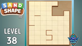 Sand Shape Level 38: Gameplay Solution
