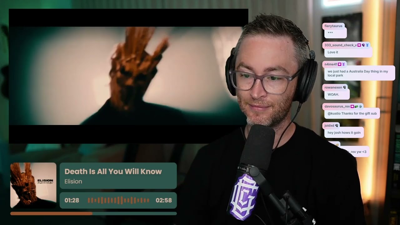 Реакция на песню Elision «Смерть — это всё, что ты узнаешь»