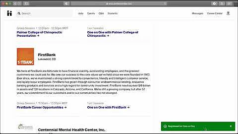 UNC Handshake Virtual Career Fair How To